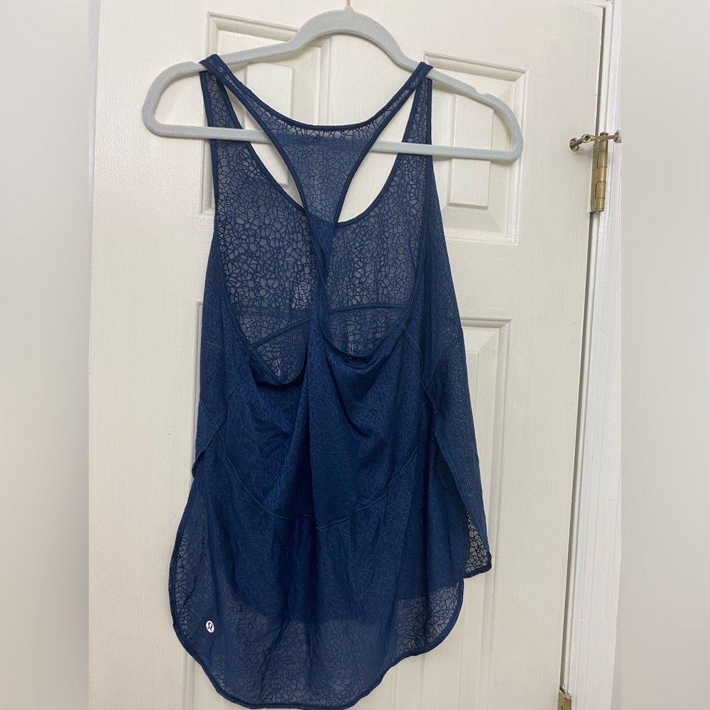 Lululemon Navy Tank Tops Size 4 AND a Size 8!!! - Picture 5 of 5